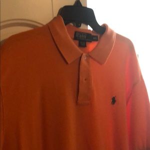 Polo by Ralph Lauren shirt, orange, XXL, like new